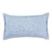 Ashton Collection Tufted Chenille Sham by Better Trends in Blue (Size KING)