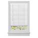 Wide Width Cordless GII Madera Falsa 2" Faux Wood Plantation Blind by Achim Home Décor in White (Size 30" W 64" L)