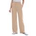 Plus Size Women's Sport Knit Straight Leg Pant by Woman Within in New Khaki (Size 3X)