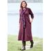 Plus Size Women's Thermal Knit A-Line Dress by Woman Within in Deep Claret (Size M)