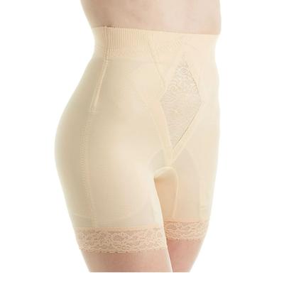 Plus Size Women's Medium Shaping High Waist Thigh Shaper by Rago in Beige (Size M)