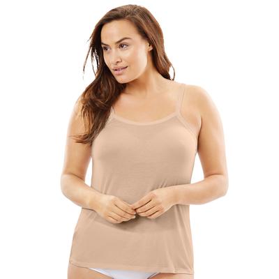 Plus Size Women's Modal Cami by Comfort Choice in Nude (Size 18/20) Full Slip