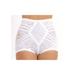 Plus Size Women's Lacette Panty Brief by Rago in White (Size 3X)