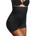 Plus Size Women's Hi-Waist Boyshort by Maidenform in Black (Size S)