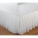 Cotton Voile Bed Skirt 15" by Greenland Home Fashions in White (Size TWIN)
