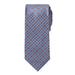 Men's Big & Tall KS Signature Extra Long Classic Geo Tie by KingSize in Blue Geo Necktie