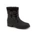 Extra Wide Width Women's Berry Mid Boot by Trotters in Black Black (Size 9 WW)