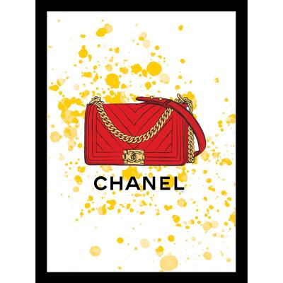 Chanel Purse Red/Yellow 14