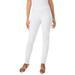 Plus Size Women's Stretch Denim Skinny Jegging by Jessica London in White (Size 26 W) Stretch Pants