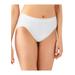 Plus Size Women's Comfort Revolution Hi Cut Panty by Bali in White (Size 11)