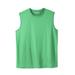 Men's Big & Tall No Sweat Muscle Tee by KingSize in Electric Green (Size 8XL)