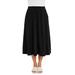 Plus Size Women's Soft Ease Midi Skirt by Jessica London in Black (Size 18/20)