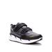 Wide Width Men's Men's Ultra Strap Athletic Shoes by Propet in Grey Black (Size 17 W)