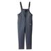 Men's Big & Tall Snowbound Overalls by KingSize in Carbon (Size 4XL)