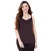 Plus Size Women's Suprema® Cami With Lace by Catherines in Victoria Purple (Size 2X)