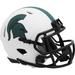 Michigan State Spartans Riddell LUNAR Alternate Revolution Speed Mini Football Helmet