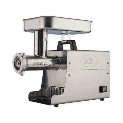 LEM Products Big Bite #12 0.75HP Stainless Steel Electric Grinder Stainless 17801