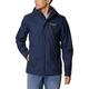 Columbia Men's Pouring Adventure 2 Jacket Waterproof Rain Jacket, Collegiate Navy, Size XL