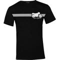 Rusty Stitches Motorcycle T-Shirt, schwarz-weiss, Größe XL