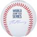 Max Muncy Los Angeles Dodgers Autographed 2020 MLB World Series Champions Logo Baseball