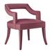 Tiffany Pink Slub Velvet Chair - TOV Furniture TOV-A211