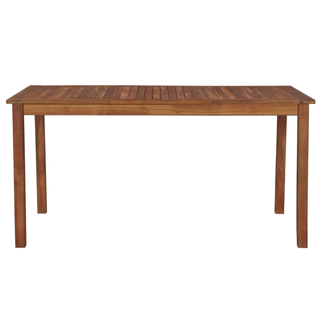 vidaXL Gartentisch 150x90x74 cm Massivholz Akazie Image