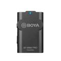 Boya BY-WM4 Pro Kit 2.4GHz Dual-Channel Smart Phone Wireless Transmission Recording Microphone with USB Type-C Connector for Android devices – Kit includes 1x Receiver & 2x Transmitters (WM4PROK6)