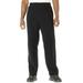 Men's Big & Tall Explorer Plush Fleece Pants by KingSize in Black (Size 5XL)