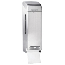 Mediclinics 3-Rollenspender Standardrollen Edelstahl - Artikel 13318 Image