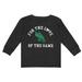 Toddler Charcoal North Texas Mean Green For the Love Long Sleeve T-Shirt