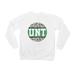 Youth White North Texas Mean Green Scoop & Score Pullover Sweatshirt