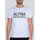 Alpha Industries Camo Print T-Shirt, schwarz-weiss, Größe S