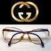 Gucci Accessories | Gucci Eyeglasses/ Farmes | Color: Gold | Size: Pls See Description