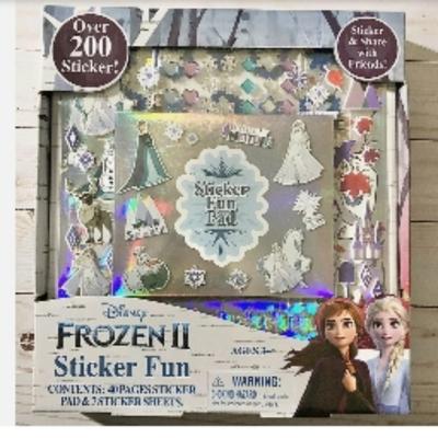 Disney Toys | Disney Frozen Ii Sticker Fun Set Over 200stickers | Color: Silver | Size: Age 3+