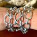 Jessica Simpson Jewelry | Jessica Simpson Silver Multi-Chain Bracelet | Color: Silver | Size: 7” Long