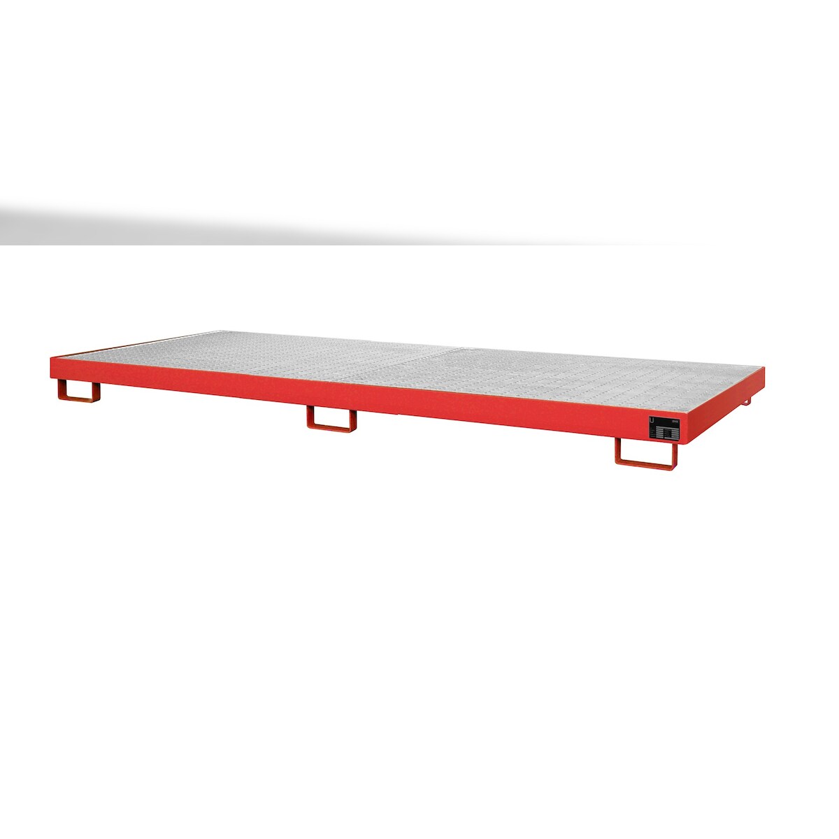 Regalwanne GR 3300 1 lackiert RAL3000 Feuerrot Umwelt Lagertechnik Image