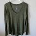 American Eagle Outfitters Tops | American Eagle Brand Shirt | Color: Green | Size: L