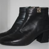 Kate Spade Shoes | Black Leather Boots | Color: Black | Size: 9