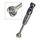 Voche Premium Silver 800W Variable Speed Hand Blender with Blue LED & Removeable Stainless Steel Shaft