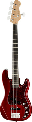 Harley Benton PJ-5 HTR Deluxe Serie 5-Saiter E-Bass