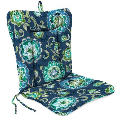 Outdoor Knife Edge Euro Style Chair Cushion-FANFARE CAPRI - Jordan Manufacturing 9040PK1-6617D