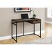 "Computer Desk / Home Office / Laptop / Storage Drawer / 42""L / Work / Metal / Laminate / Brown / Black / Contemporary / Modern - Monarch Specialties I 7574"