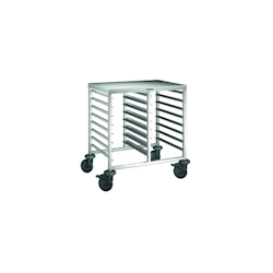 Blanco Regalwagen aus rostfreiem Edelstahl mit Kunststoffrollen RWRA 852 Image