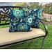 "Outdoor 18"" Accessory Throw Pillows-FANFARE CAPRI - Jordan Manufacturing 9950PK2-6617D"