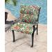 Outdoor French Edge Dining Chair Cushion-COPELAND FIESTA RICHLOOM - Jordan Manufacturing 9502PK1-6266D