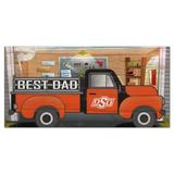 Fan Creations Best Dad Sign in Black/Blue/Brown | 6 H x 12 W x 0.25 D in | Wayfair C1078-Oklahoma State