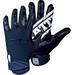 Battle Sports Triple Threat Adult Receiver Gloves Navy