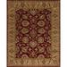 Brown 108 W in Area Rug - Samad Rugs Mahal Oriental Hand Knotted Wool Red/Area Rug Wool | Wayfair Mahal M-234 Red Camel 9X12