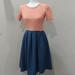 Lularoe Dresses | Lularoe Dress For Woman | Color: Blue/Orange | Size: Small