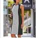 Athleta Dresses | Athleta Cityscape Black Marl Gray Heather Dress | Color: Black/Gray | Size: Xs